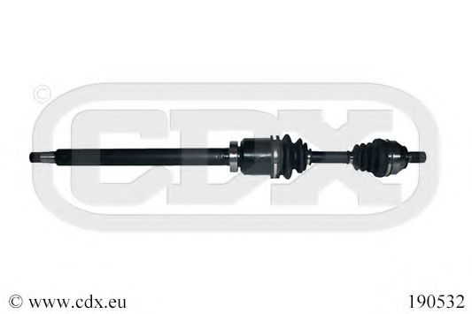 CDX 190532 Приводной вал для VOLVO S40 II (Вольво S40 2) CDX 190532 Приводной вал для VOLVO S40 II (Вольво S40 2)