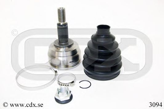 CDX 3094 Шарнирный комплект, приводной вал для RENAULT GRAN III (Рено Гран 3) CDX 3094 Шарнирный комплект, приводной вал для RENAULT GRAN III (Рено Гран 3)