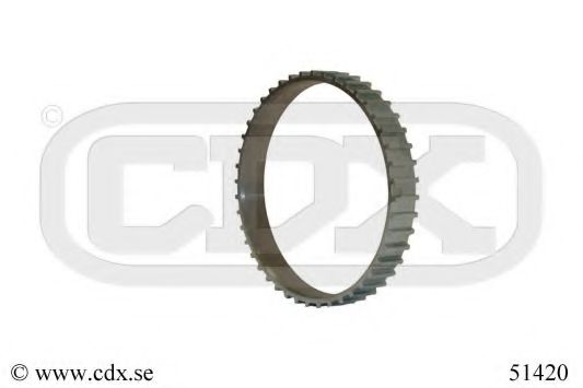CDX 51420 Зубчатый диск импульсного датчика, противобл. устр. для FORD MONDEO (Форд Мондэо) CDX 51420 Зубчатый диск импульсного датчика, противобл. устр. для FORD MONDEO (Форд Мондэо)