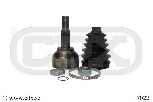 CDX 7022 Шарнирный комплект, приводной вал 