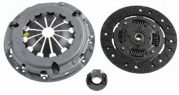 SACHS 3000 951 527 Комплект сцепления ступенчатая коробка передач, автоматическое управление для FIAT 500 (Фиат 500) SACHS 3000 951 527 Комплект сцепления ступенчатая коробка передач, автоматическое управление для FIAT 500 (Фиат 500)
