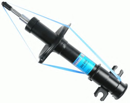SACHS 200 650 Амортизатор<br >передний мост 