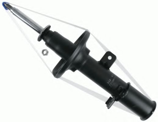 SACHS 312 912 Амортизатор задний мост для DAEWOO KONDOR (Дэу Кондор) SACHS 312 912 Амортизатор задний мост для DAEWOO KONDOR (Дэу Кондор)