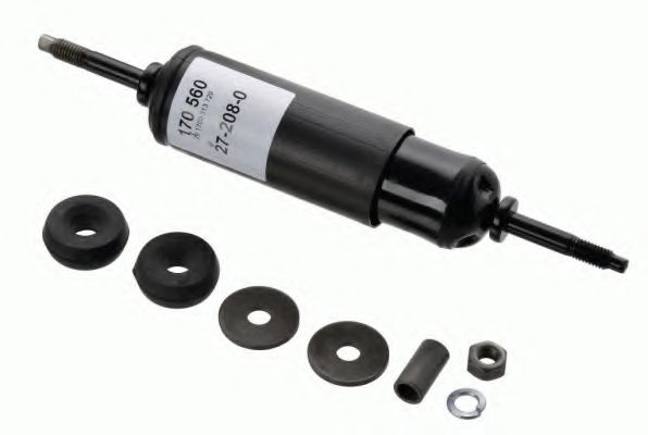 SACHS 170 560 Амортизатор задний мост для FIAT 500 (Фиат 500) SACHS 170 560 Амортизатор задний мост для FIAT 500 (Фиат 500)