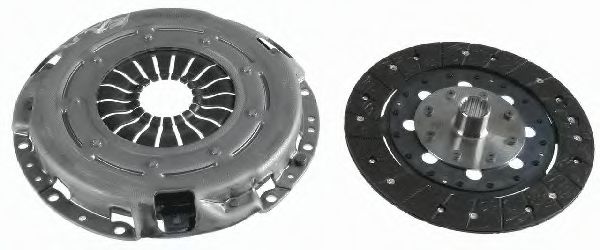 SACHS 3000 951 375 Комплект сцепления ручная коробка передач 6-ступенчатая для RENAULT LAGUNA III (Рено Лагуна 3) SACHS 3000 951 375 Комплект сцепления ручная коробка передач 6-ступенчатая для RENAULT LAGUNA III (Рено Лагуна 3)
