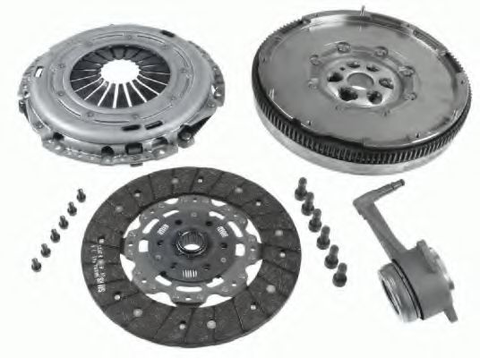 SACHS 2290 601 009 Комплект сцепления ручная коробка передач 6-ступенчатая для VOLKSWAGEN GOLF V (Фольксваген Гольф 5) SACHS 2290 601 009 Комплект сцепления ручная коробка передач 6-ступенчатая для VOLKSWAGEN GOLF V (Фольксваген Гольф 5)