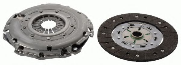 SACHS 3000 950 646 Комплект сцепления ручная коробка передач 6-ступенчатая для MERCEDES-BENZ B-CLASS (Мэрcэдэс-бэнз Б класс) SACHS 3000 950 646 Комплект сцепления ручная коробка передач 6-ступенчатая для MERCEDES-BENZ B-CLASS (Мэрcэдэс-бэнз Б класс)