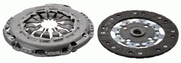 SACHS 3000 950 738 Комплект сцепления для NISSAN CUBE (Ниссан Cубэ) SACHS 3000 950 738 Комплект сцепления для NISSAN CUBE (Ниссан Cубэ)