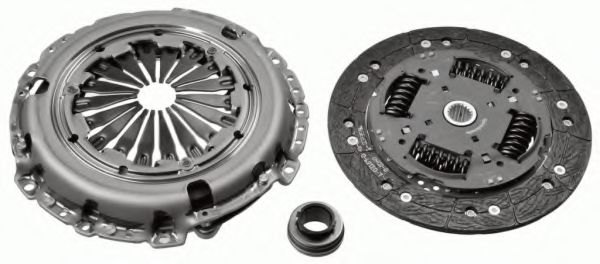 SACHS 3000 950 931 Комплект сцепления ручная коробка передач 5-ступенчатая для PEUGEOT 207 (Пежо 207) SACHS 3000 950 931 Комплект сцепления ручная коробка передач 5-ступенчатая для PEUGEOT 207 (Пежо 207)