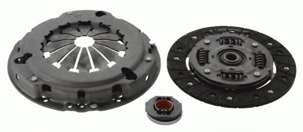 SACHS 3000 951 552 Комплект сцепления ручная коробка передач 5-ступенчатая для FIAT 500 C (Фиат 500 c) SACHS 3000 951 552 Комплект сцепления ручная коробка передач 5-ступенчатая для FIAT 500 C (Фиат 500 c)