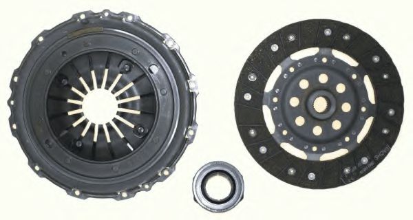 SACHS 3000 829 001 Комплект сцепления 370181 для VOLKSWAGEN T4 MULTIVAN (Фольксваген Т4 мултиvан) SACHS 3000 829 001 Комплект сцепления 370181 для VOLKSWAGEN T4 MULTIVAN (Фольксваген Т4 мултиvан)
