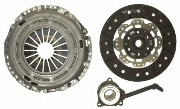 SACHS 3000 990 081 Комплект сцепления 12 2009 для VOLKSWAGEN GOLF V (Фольксваген Гольф 5) SACHS 3000 990 081 Комплект сцепления 12 2009 для VOLKSWAGEN GOLF V (Фольксваген Гольф 5)
