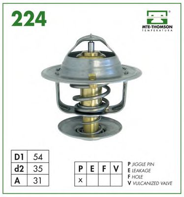 MTE-THOMSON 224.82 Термостат, охлаждающая жидкость для AUDI 100 (Ауди 100) MTE-THOMSON 224.82 Термостат, охлаждающая жидкость для AUDI 100 (Ауди 100)