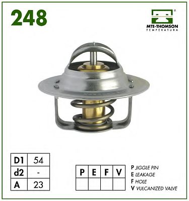 MTE-THOMSON 248.89 Термостат, охлаждающая жидкость для RENAULT (Рено) MTE-THOMSON 248.89 Термостат, охлаждающая жидкость для RENAULT (Рено)