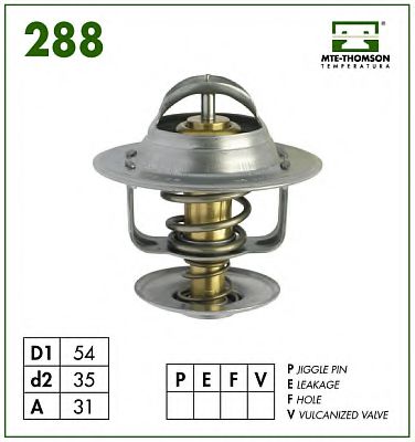 MTE-THOMSON 288.87 Термостат, охлаждающая жидкость для AUDI COUPE (Ауди Cоупэ) MTE-THOMSON 288.87 Термостат, охлаждающая жидкость для AUDI COUPE (Ауди Cоупэ)