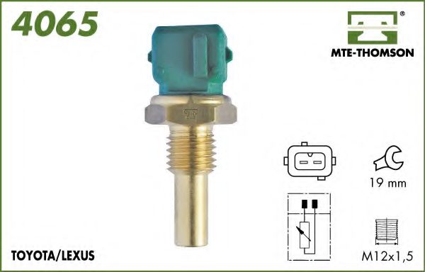 MTE-THOMSON 4065 Датчик, температура охлаждающей жидкости; Датчик, температура охлаждающей жидкости; Датчик, температура охлаждающей жидкости для DAIHATSU CHARADE III (Дайхатсу Чарадэ 3) MTE-THOMSON 4065 Датчик, температура охлаждающей жидкости; Датчик, температура охлаждающей жидкости; Датчик, температура охлаждающей жидкости для DAIHATSU CHARADE III (Дайхатсу Чарадэ 3)