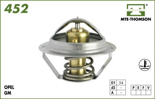 MTE-THOMSON 452.82 Термостат, охлаждающая жидкость для CHEVROLET CAPTIVA (Шевроле Каптива) MTE-THOMSON 452.82 Термостат, охлаждающая жидкость для CHEVROLET CAPTIVA (Шевроле Каптива)