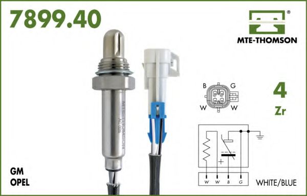 MTE-THOMSON 7899.40.040 Лямбда-зонд для CHEVROLET TAHOE (Шевроле Тахоэ) MTE-THOMSON 7899.40.040 Лямбда-зонд для CHEVROLET TAHOE (Шевроле Тахоэ)