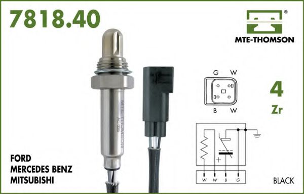 MTE-THOMSON 7818.40.030 Лямбда-зонд для FORD MONDEO (Форд Мондэо) MTE-THOMSON 7818.40.030 Лямбда-зонд для FORD MONDEO (Форд Мондэо)