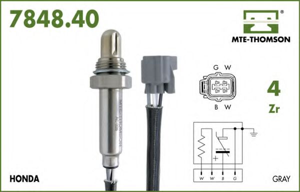 MTE-THOMSON 7848.40.078 Лямбда-зонд для ACURA NSX (Акура Нсx) MTE-THOMSON 7848.40.078 Лямбда-зонд для ACURA NSX (Акура Нсx)