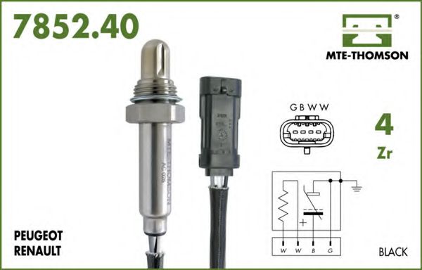 MTE-THOMSON 7852.40.026 Лямбда-зонд для DACIA SANDERO (Дача Сандэро) MTE-THOMSON 7852.40.026 Лямбда-зонд для DACIA SANDERO (Дача Сандэро)