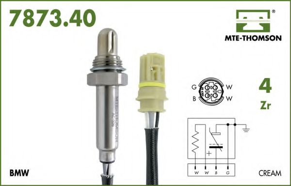 MTE-THOMSON 7873.40.057 Лямбда-зонд для BMW (Бмв) MTE-THOMSON 7873.40.057 Лямбда-зонд для BMW (Бмв)