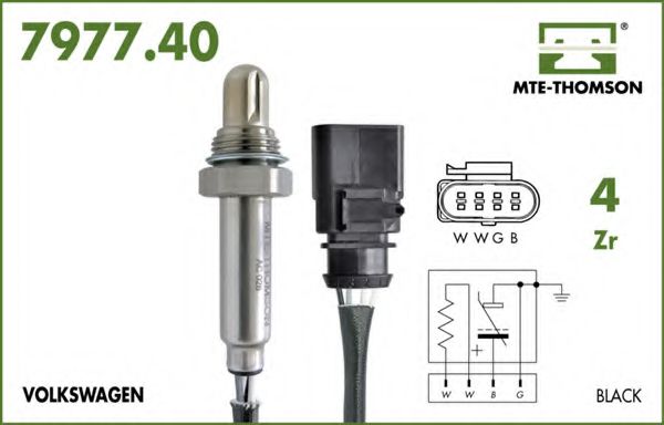 MTE-THOMSON 7977.40.100 Лямбда-зонд для AUDI (Ауди) MTE-THOMSON 7977.40.100 Лямбда-зонд для AUDI (Ауди)