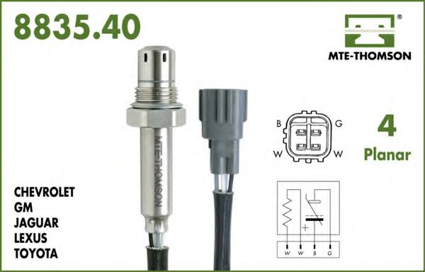 MTE-THOMSON 8835.40.095 Лямбда-зонд для LEXUS IS CROSS (Лексус Ис крос) MTE-THOMSON 8835.40.095 Лямбда-зонд для LEXUS IS CROSS (Лексус Ис крос)