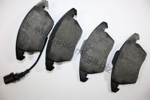 AUTOMEGA 1069801515K0 Тормозные колодки для AUDI TT (Ауди Тт) AUTOMEGA 1069801515K0 Тормозные колодки для AUDI TT (Ауди Тт)