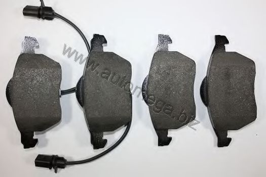 AUTOMEGA 1069801518E0K Тормозные колодки для AUDI TT (Ауди Тт) AUTOMEGA 1069801518E0K Тормозные колодки для AUDI TT (Ауди Тт)
