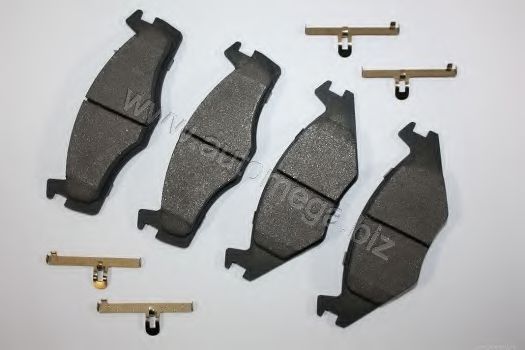 AUTOMEGA 3169801511H0 Тормозные колодки для VOLKSWAGEN SCIROCCO (Фольксваген Сcироccо) AUTOMEGA 3169801511H0 Тормозные колодки для VOLKSWAGEN SCIROCCO (Фольксваген Сcироccо)