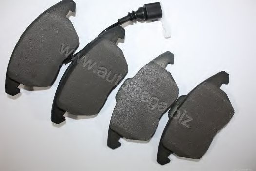 AUTOMEGA 3169801511K0E Тормозные колодки для AUDI TT (Ауди Тт) AUTOMEGA 3169801511K0E Тормозные колодки для AUDI TT (Ауди Тт)