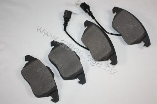 AUTOMEGA 3169801515K0 Тормозные колодки для AUDI TT (Ауди Тт) AUTOMEGA 3169801515K0 Тормозные колодки для AUDI TT (Ауди Тт)