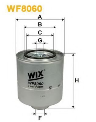 WIX FILTERS WF8060 Топливный фильтр для BMW 5 (Бмв 5) WIX FILTERS WF8060 Топливный фильтр для BMW 5 (Бмв 5)
