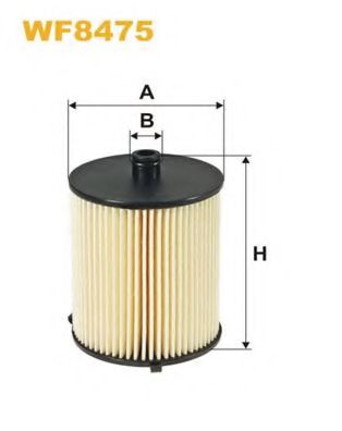 WIX FILTERS WF8475 Топливный фильтр для TOYOTA YARIS/VITZ (Тойота/тоета Ярис/vитз) WIX FILTERS WF8475 Топливный фильтр для TOYOTA YARIS/VITZ (Тойота/тоета Ярис/vитз)