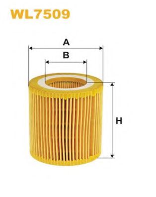 WIX FILTERS WL7509 Масляный фильтр для BMW X1 (Бмв Х1) WIX FILTERS WL7509 Масляный фильтр для BMW X1 (Бмв Х1)