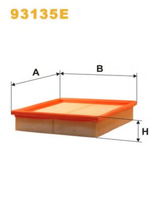 WIX FILTERS 93135E Фильтр, воздух во внутренном пространстве для VOLVO (Вольво) WIX FILTERS 93135E Фильтр, воздух во внутренном пространстве для VOLVO (Вольво)