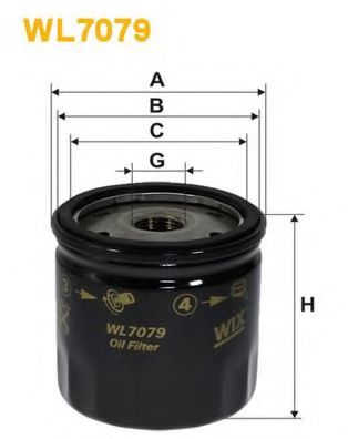 WIX FILTERS WL7079 Масляный фильтр для JEEP LIBERTY (Джип Либэртъ) WIX FILTERS WL7079 Масляный фильтр для JEEP LIBERTY (Джип Либэртъ)