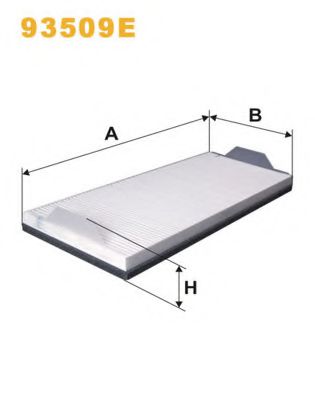 WIX FILTERS 93509E Фильтр, воздух во внутренном пространстве для MERCEDES-BENZ ECONIC (Мэрcэдэс-бэнз Эcониc) WIX FILTERS 93509E Фильтр, воздух во внутренном пространстве для MERCEDES-BENZ ECONIC (Мэрcэдэс-бэнз Эcониc)