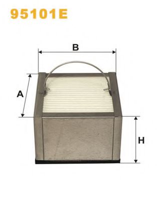 WIX FILTERS 95101E Топливный фильтр для MAN TGM (Ман Тгм) WIX FILTERS 95101E Топливный фильтр для MAN TGM (Ман Тгм)