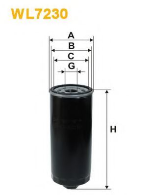 WIX FILTERS WL7230 Масляный фильтр для AUDI V8 (Ауди V8) WIX FILTERS WL7230 Масляный фильтр для AUDI V8 (Ауди V8)