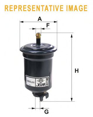 WIX FILTERS WF8173 Топливный фильтр для OPEL SINTRA (Опель Синтра) WIX FILTERS WF8173 Топливный фильтр для OPEL SINTRA (Опель Синтра)