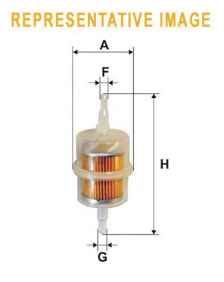 WIX FILTERS WF8127 Топливный фильтр для FIAT UNO (Фиат Уно) WIX FILTERS WF8127 Топливный фильтр для FIAT UNO (Фиат Уно)