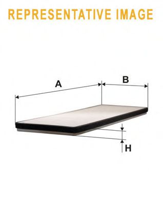 WIX FILTERS WP9398 Фильтр, воздух во внутренном пространстве для LADA 112 (Лада 112)