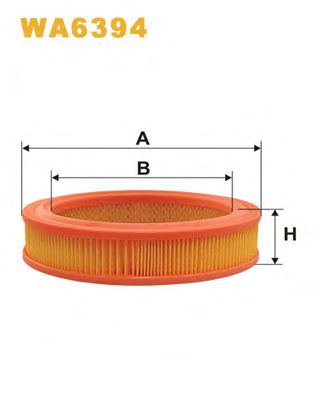 WIX FILTERS WA6394 Воздушный фильтр для DAIHATSU DOMINO II (Дайхатсу Домино 2) WIX FILTERS WA6394 Воздушный фильтр для DAIHATSU DOMINO II (Дайхатсу Домино 2)