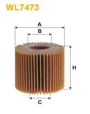 WIX FILTERS WL7473 Масляный фильтр для TOYOTA IQ (Тойота/тоета Иq) WIX FILTERS WL7473 Масляный фильтр для TOYOTA IQ (Тойота/тоета Иq)
