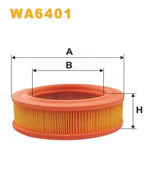 WIX FILTERS WA6401 Воздушный фильтр для FORD FIESTA (Форд Фиэста) WIX FILTERS WA6401 Воздушный фильтр для FORD FIESTA (Форд Фиэста)