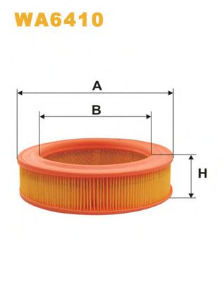 WIX FILTERS WA6410 Воздушный фильтр для RENAULT LE CAR (Рено Лэ cар) WIX FILTERS WA6410 Воздушный фильтр для RENAULT LE CAR (Рено Лэ cар)