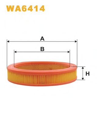 WIX FILTERS WA6414 Воздушный фильтр для FIAT STRADA II (Фиат Страда 2) WIX FILTERS WA6414 Воздушный фильтр для FIAT STRADA II (Фиат Страда 2)