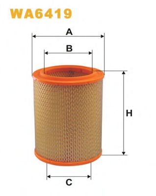 WIX FILTERS WA6419 Воздушный фильтр для RENAULT ESTAFETTE (Рено Эстафэттэ) WIX FILTERS WA6419 Воздушный фильтр для RENAULT ESTAFETTE (Рено Эстафэттэ)